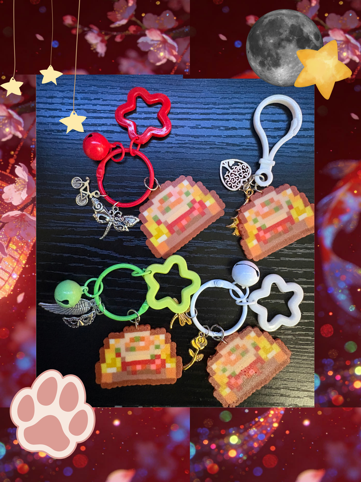 French Hot Sandwich Key chain