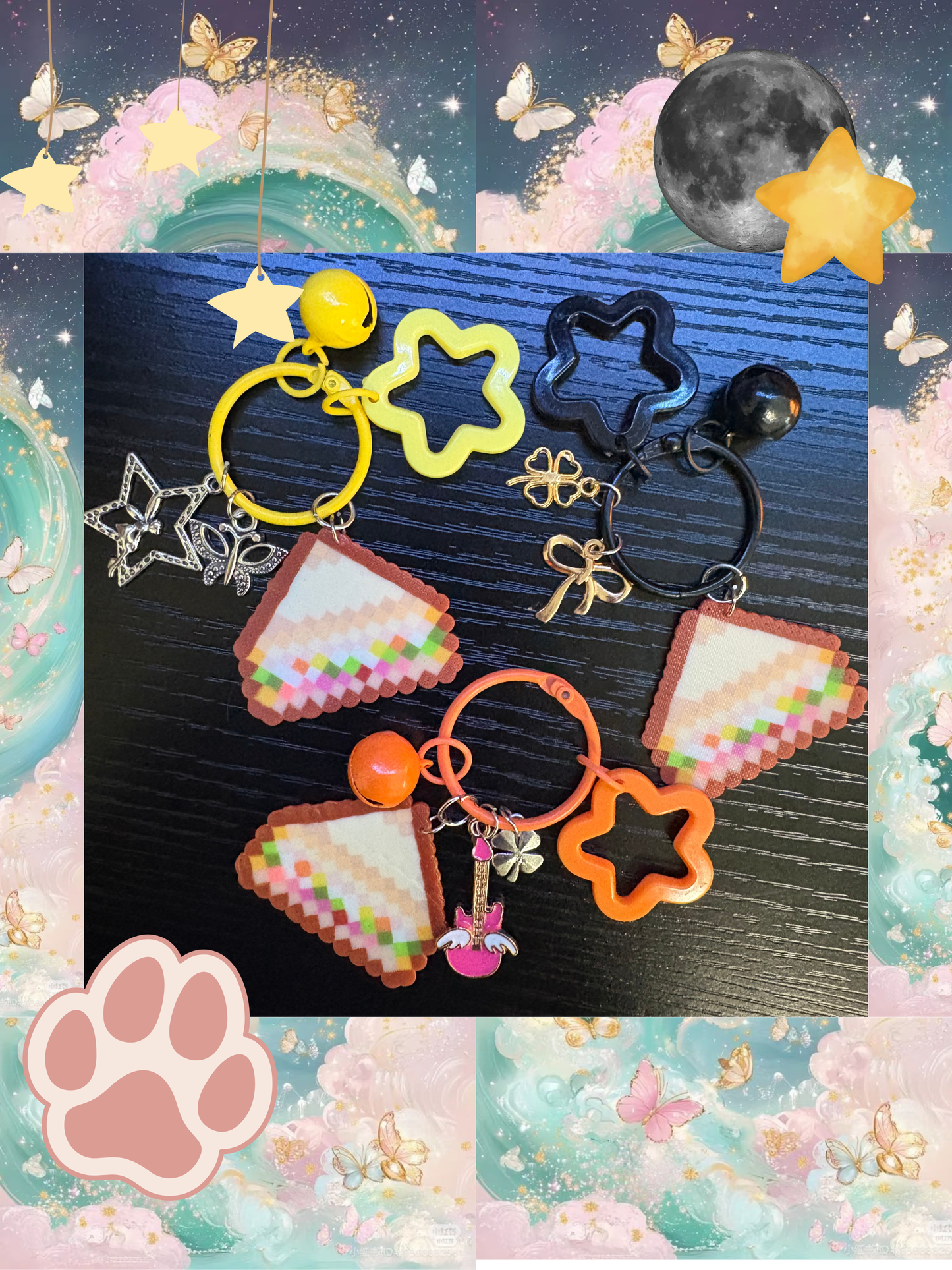 SongPin Bean Sandwich Keychain