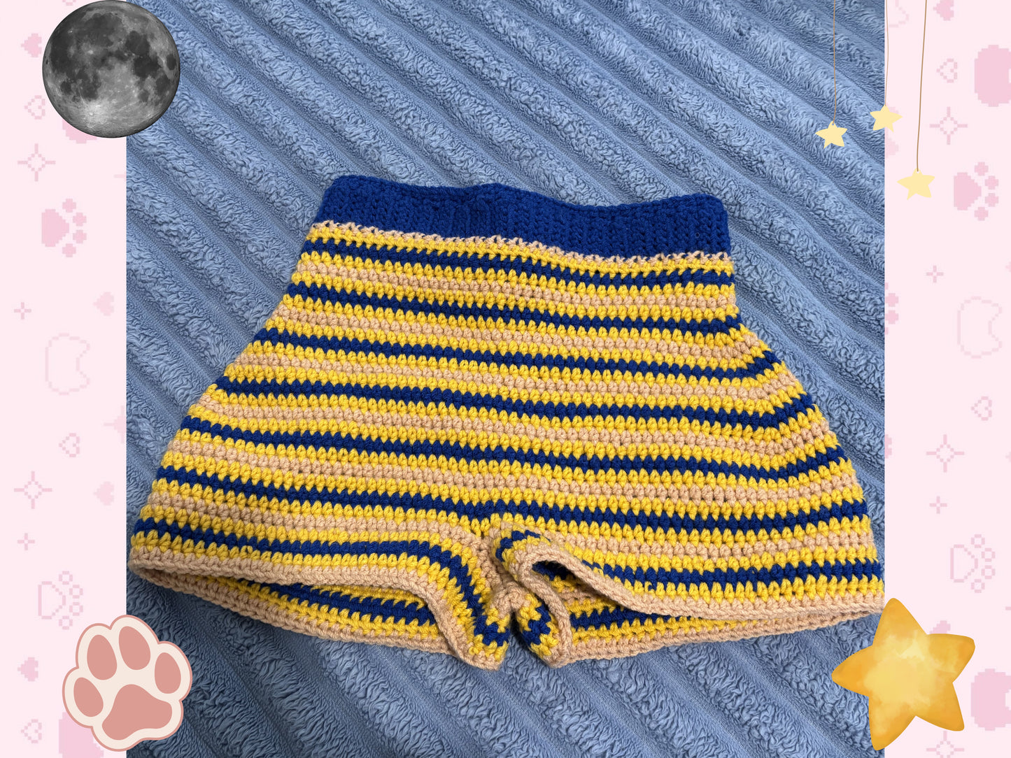 Striped shorts
